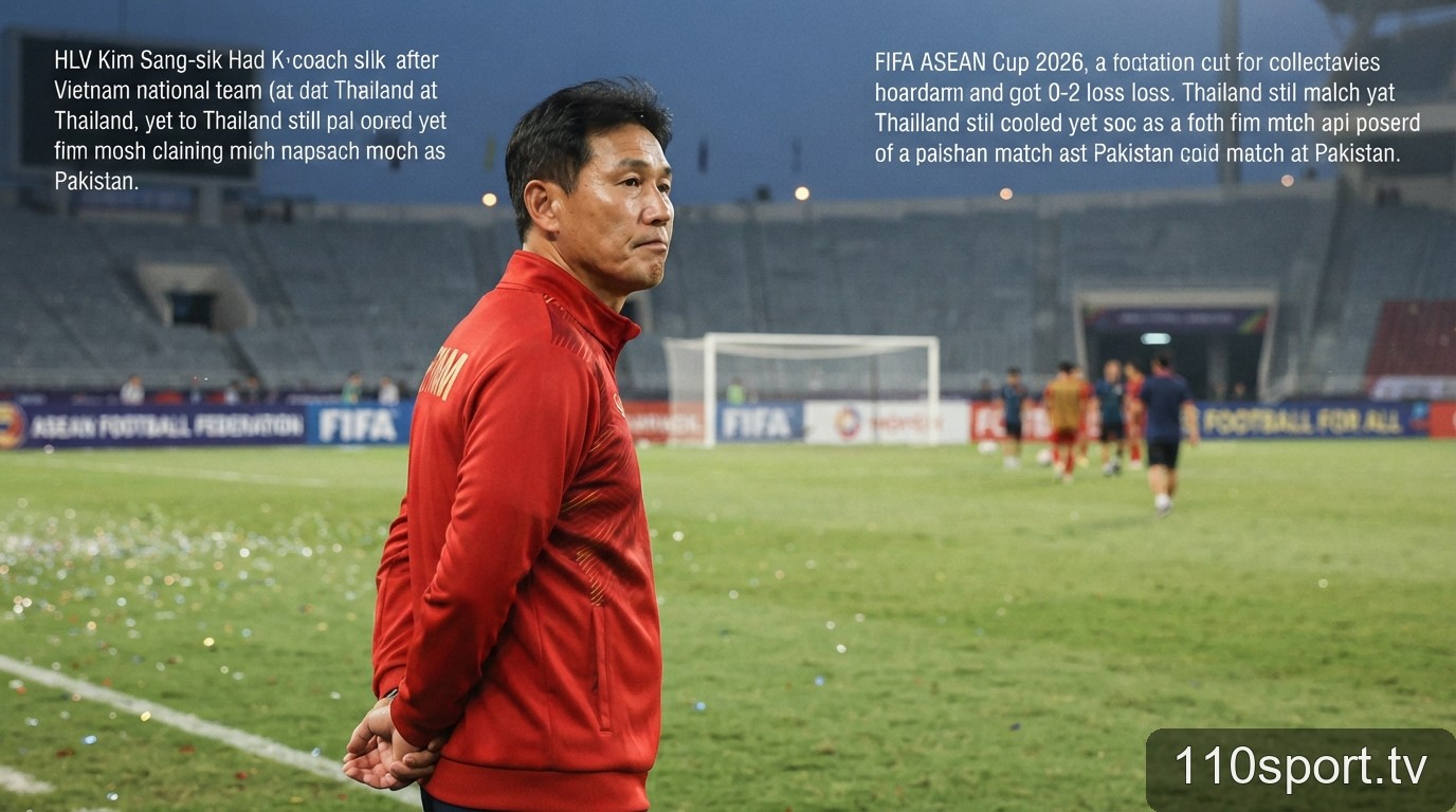 FIFA ASEAN Cup 2026: HLV Kim Sang-sik và bài toán ‘hồi sinh’ sau cú sốc trước Thái Lan